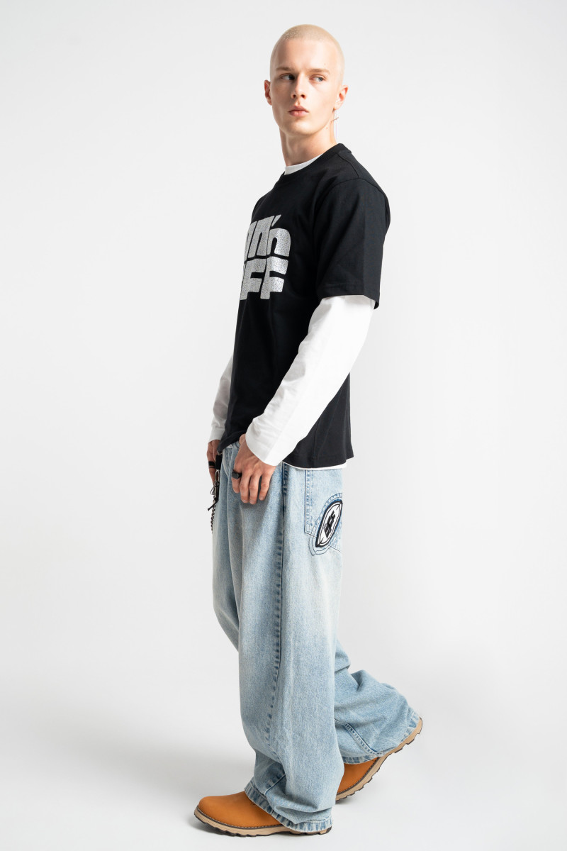 Crack logo t-shirt black