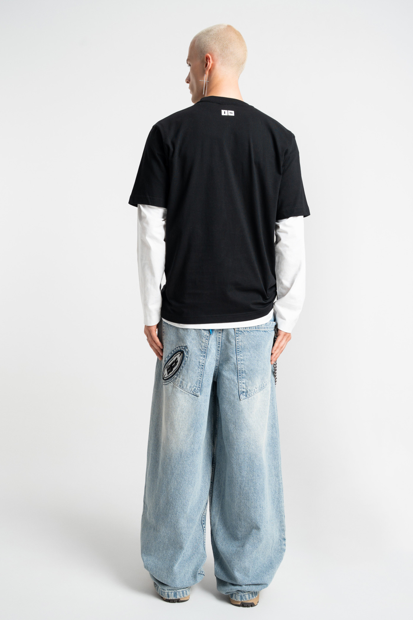 Crack logo t-shirt black