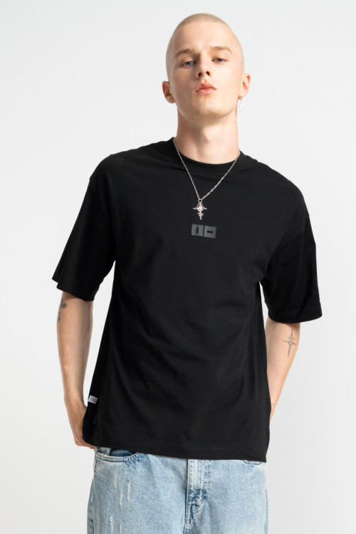 3D logo t-shirt black