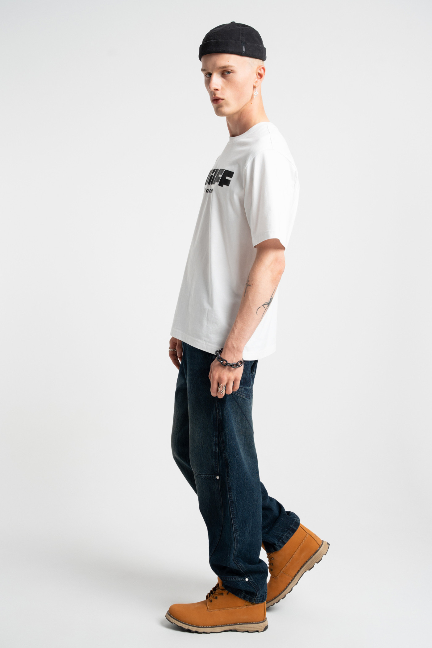 HD logo t-shirt white