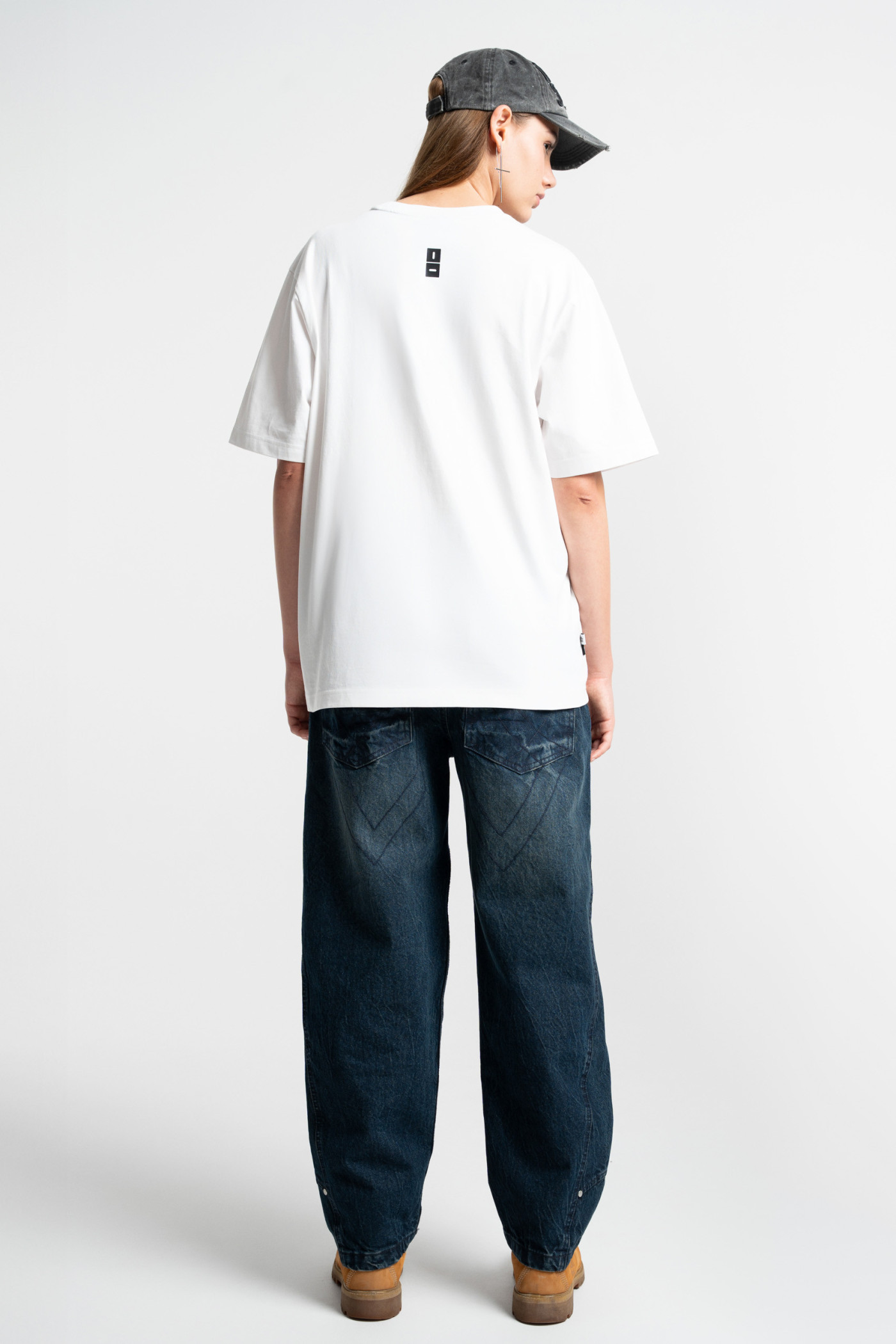 HD logo t-shirt white
