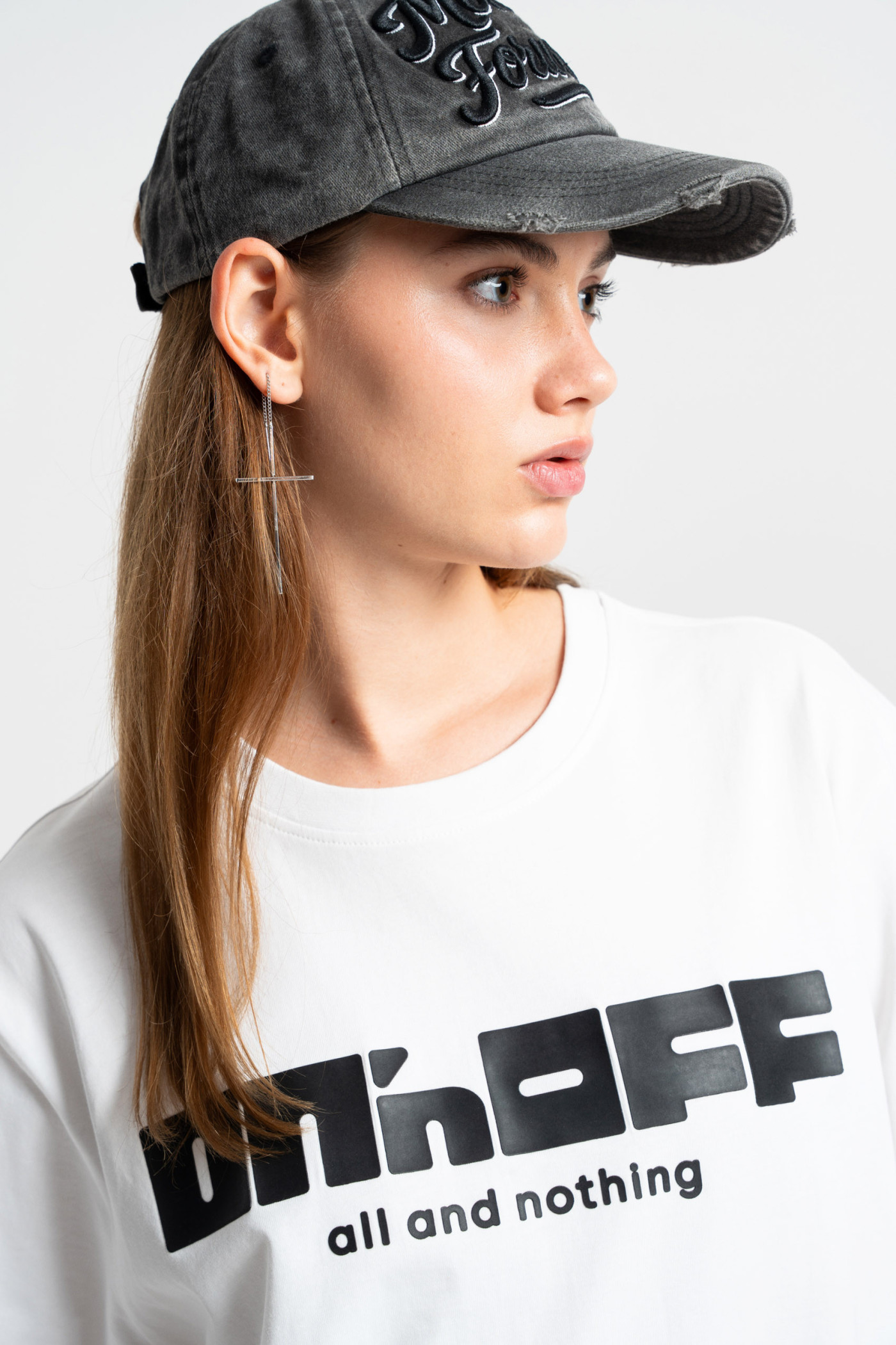 HD logo t-shirt white