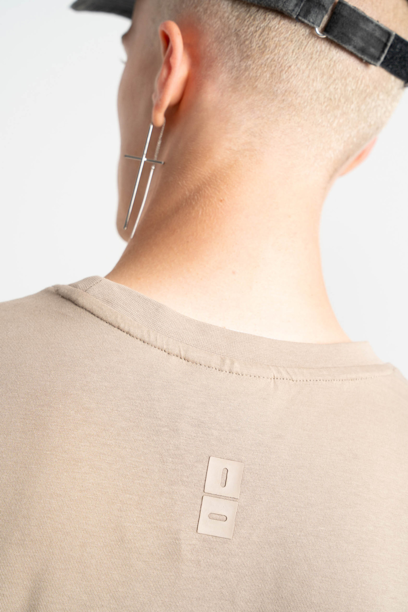 HD logo t-shirt beige