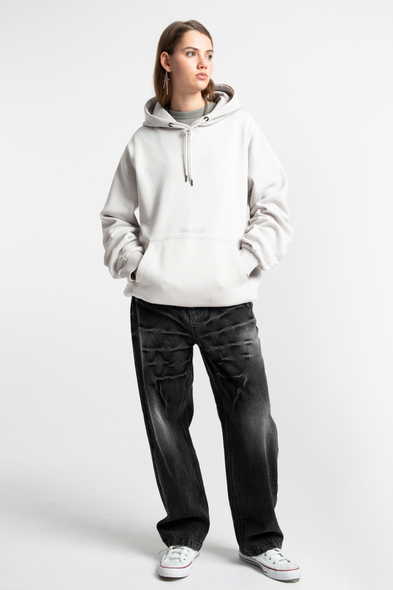 HD claim hoodie light grey