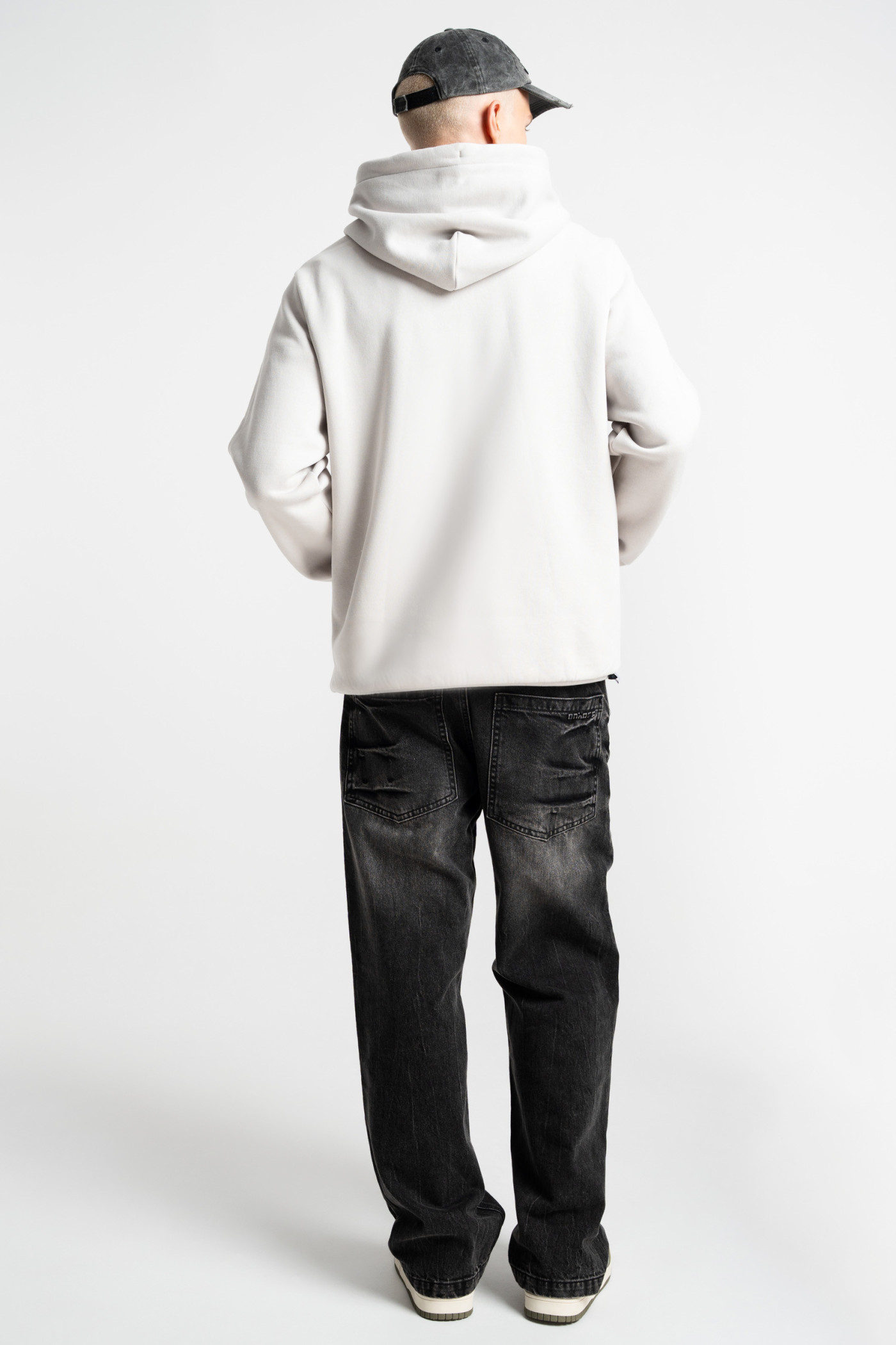 HD claim hoodie light grey