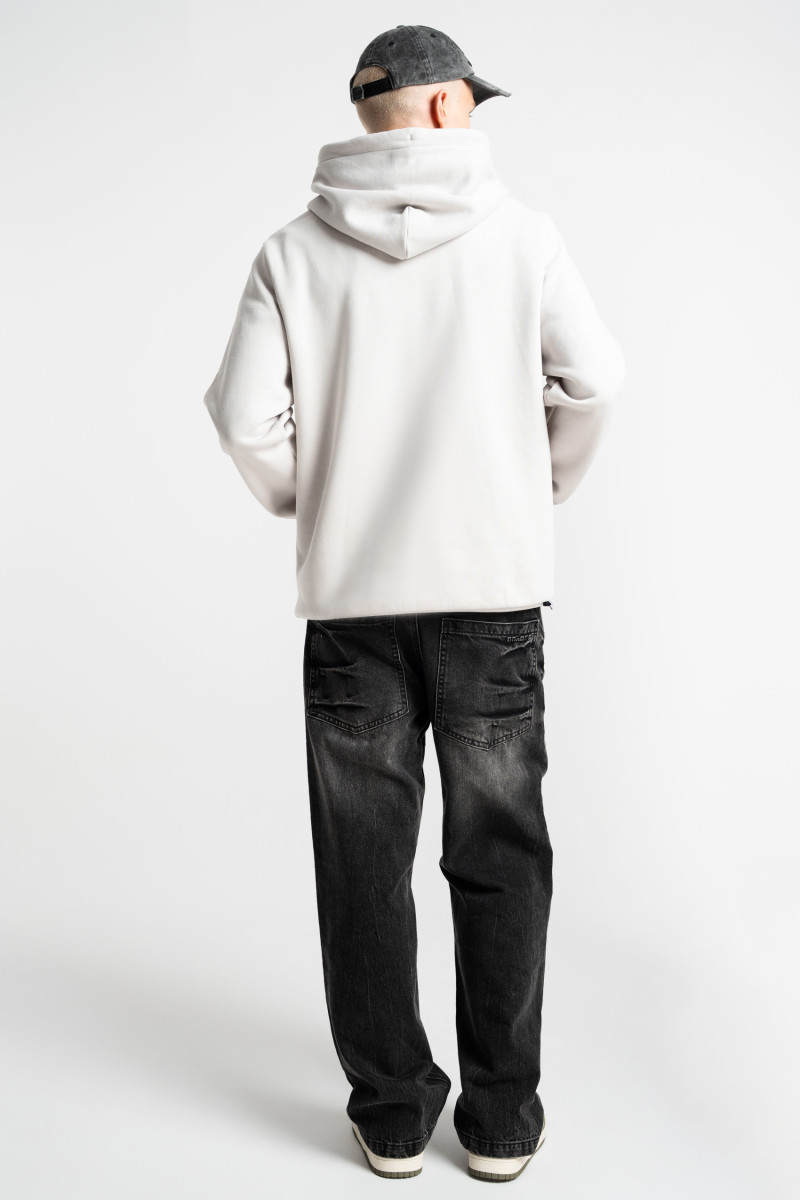 HD claim hoodie light grey