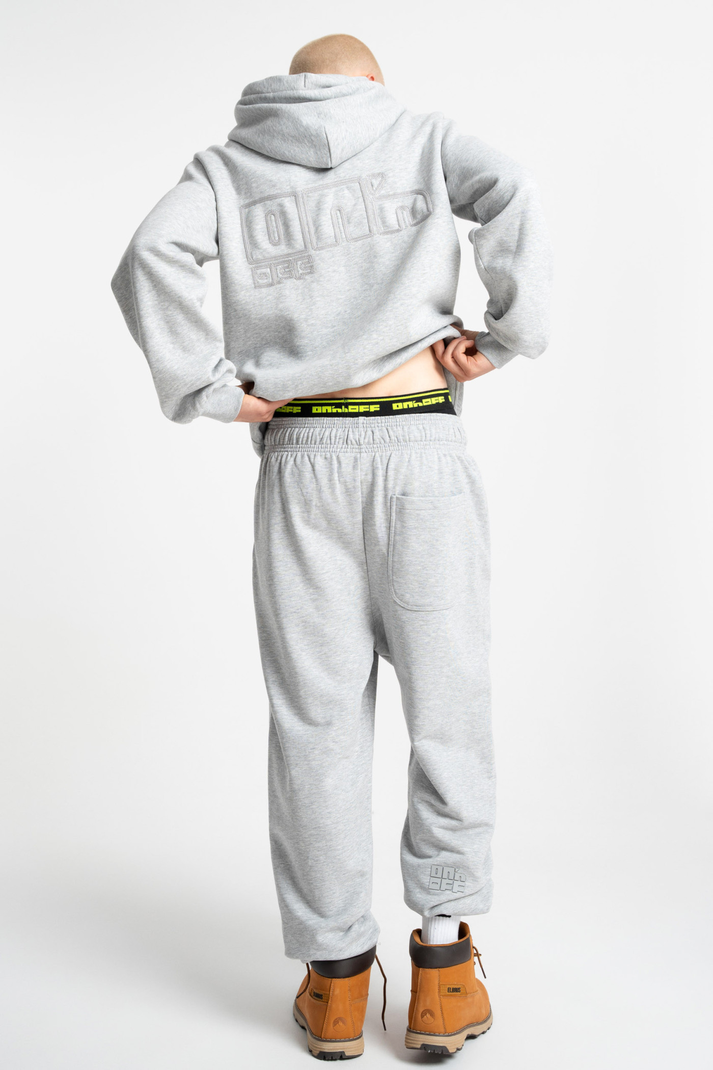 HD logo sweatpants grey melange