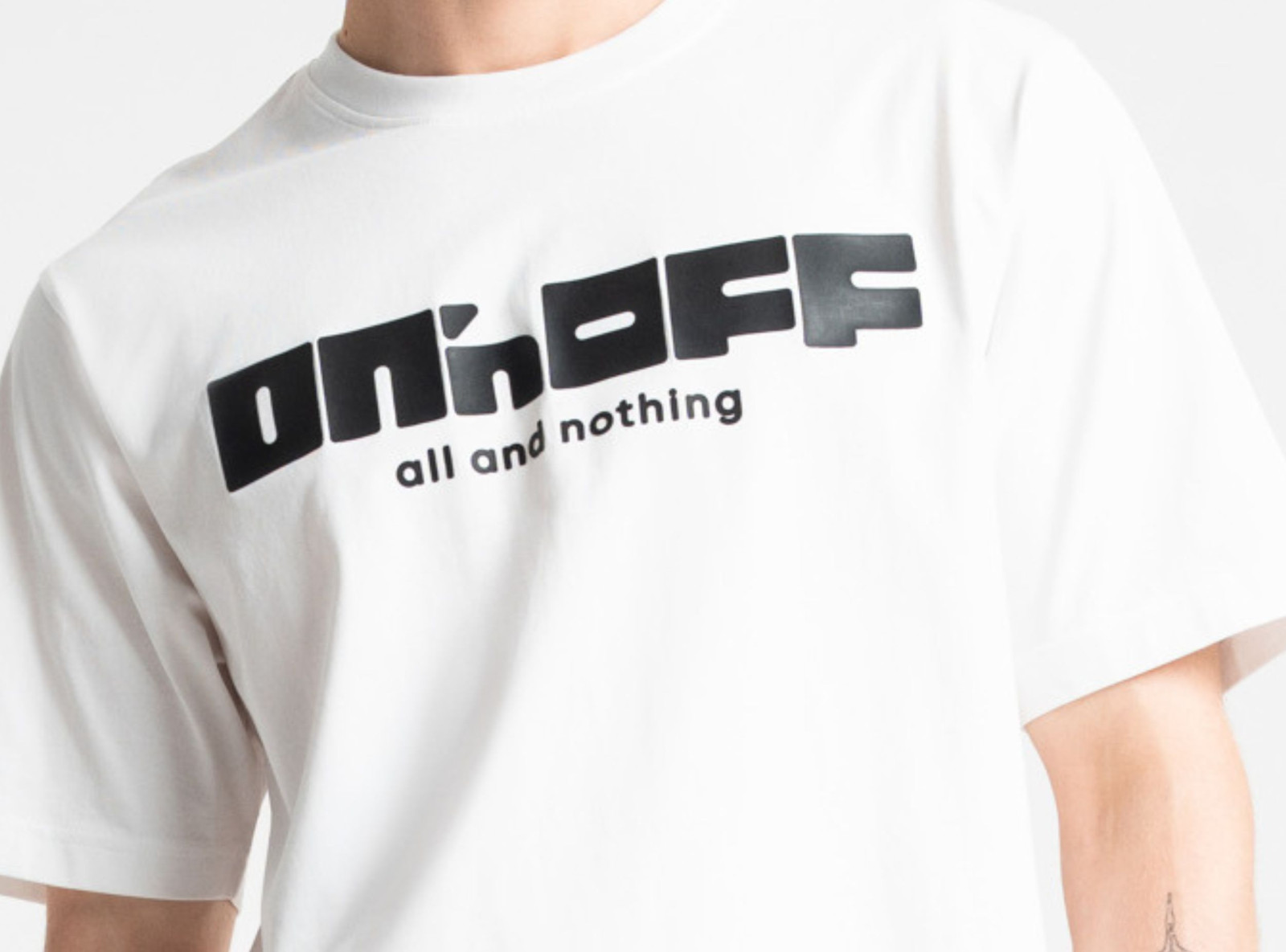 HD logo t-shirt white