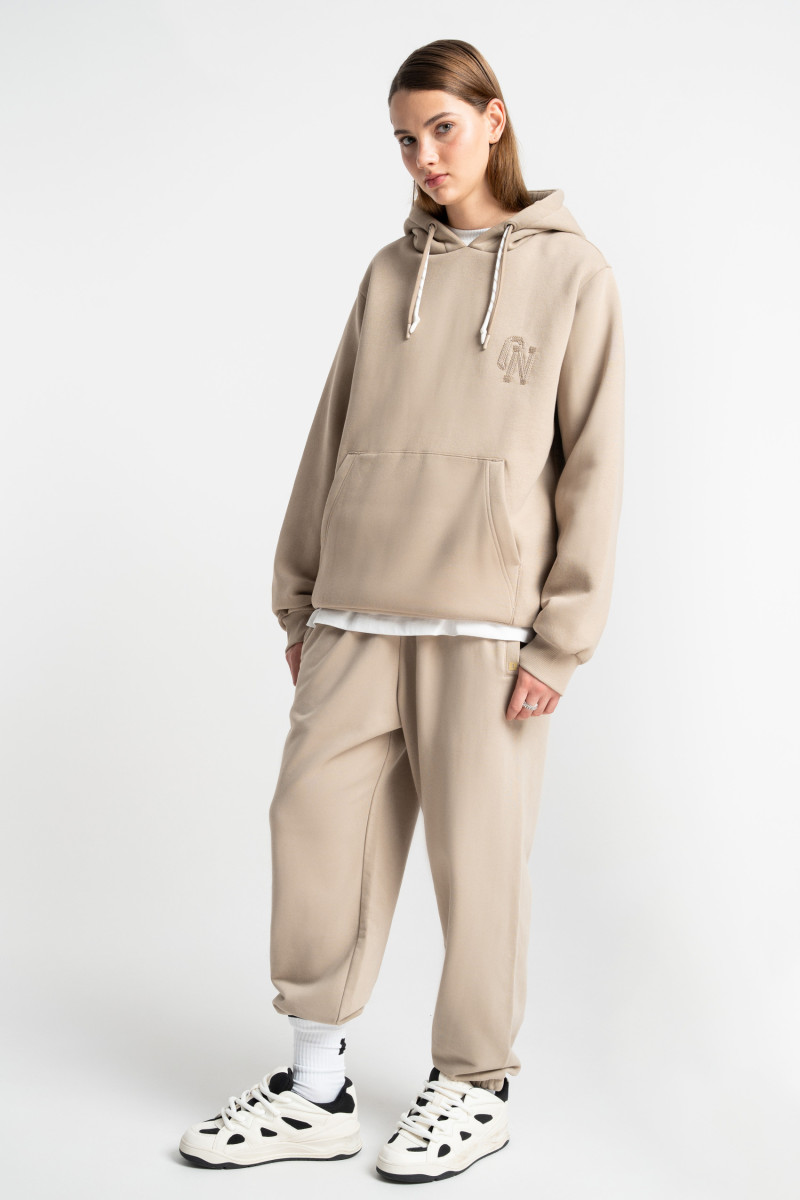 HD logo sweatpants beige
