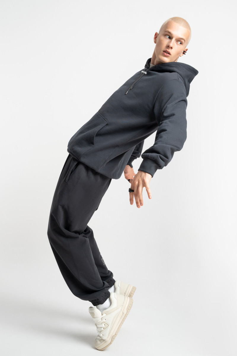 HD claim hoodie dark grey