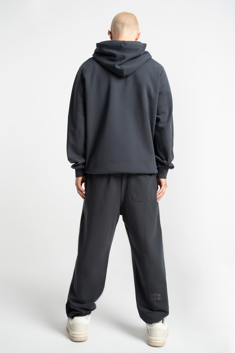 HD claim hoodie dark grey