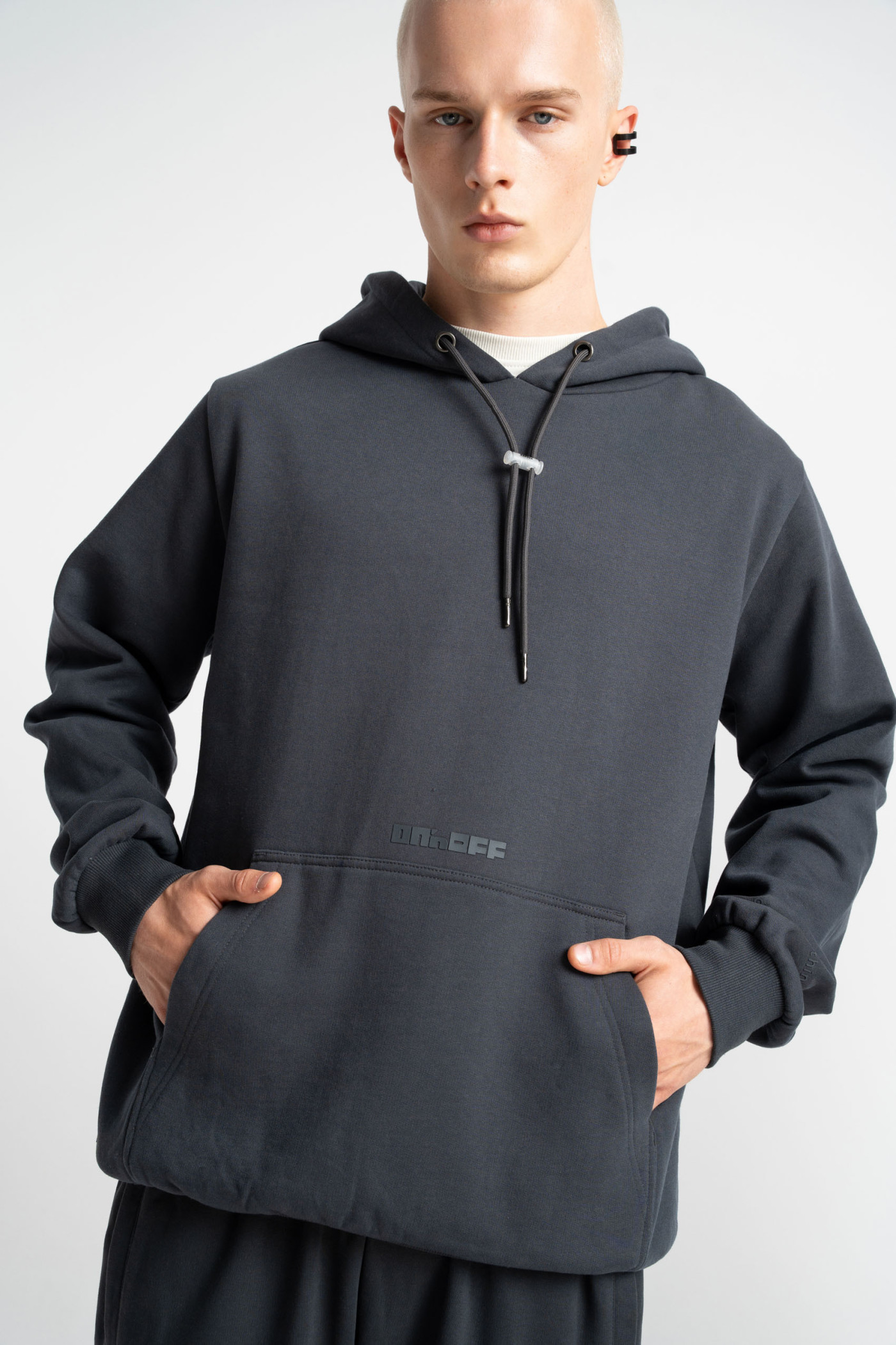 HD claim hoodie dark grey