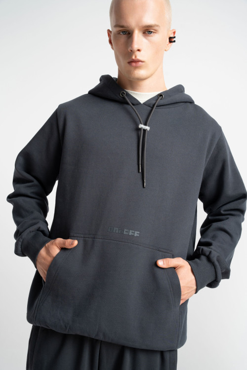 HD claim hoodie dark grey